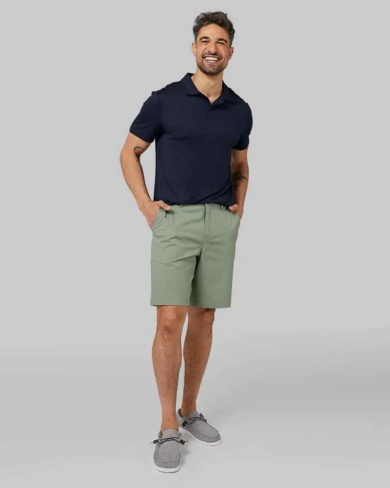 32 Degrees Men's Cool Classic Polo| Slim Fit | Moisture Wicking | 4-Way Stretch |Golf | Tennis