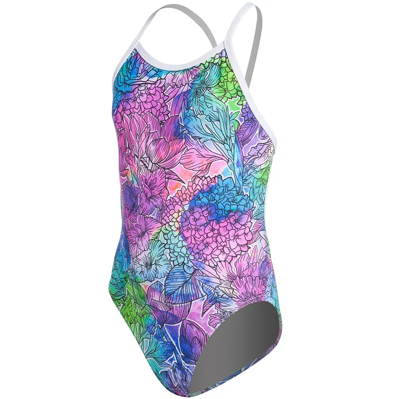 Amanzi - Bubblegum Bloom Girls One Piece