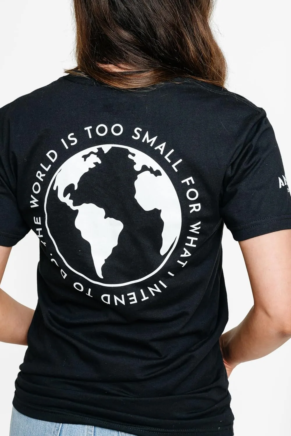 ANGEL STUDIOS | Cabrini The World is Too Small for What I Intended to Do Black T-Shirt | Mother Cabrini | Religious Shirt