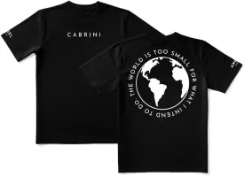 ANGEL STUDIOS | Cabrini The World is Too Small for What I Intended to Do Black T-Shirt | Mother Cabrini | Religious Shirt