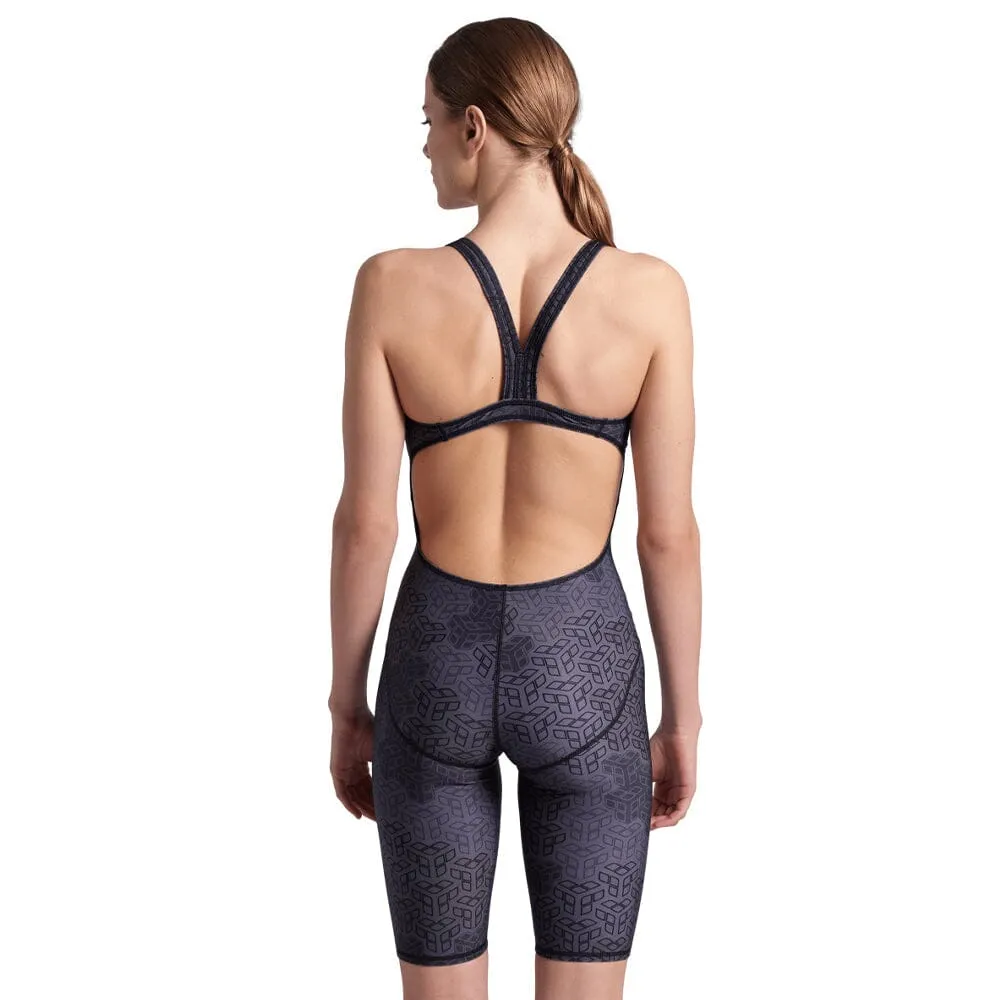 Arena Camo Kikko Full Body Ladies Swimsuit - Black/Multi