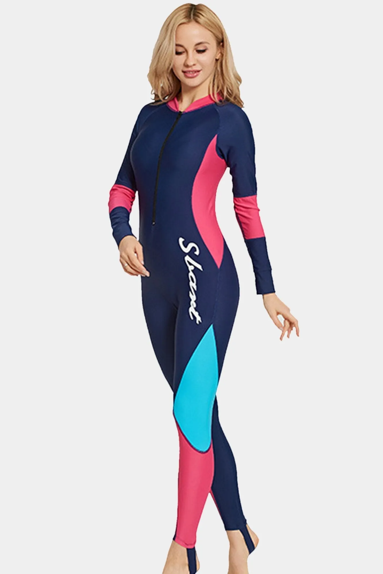 Attraco Women Full Body Diving Swimwear