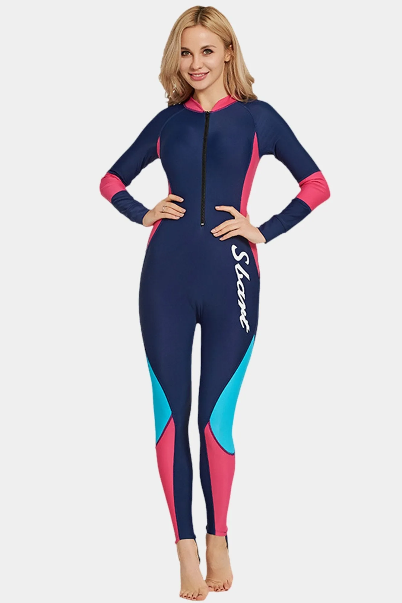 Attraco Women Full Body Diving Swimwear