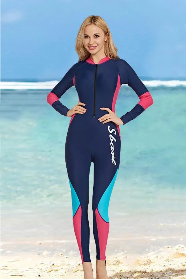 Attraco Women Full Body Diving Swimwear