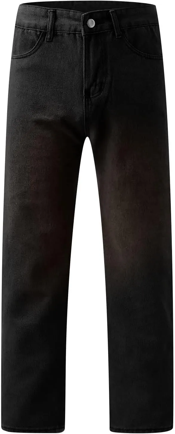 Baggy Jeans for Women 2025 Trendy Wide Leg Boyfriend Pants Y2k Streetwear Hippie Clothes Denim Outfit Western Wear