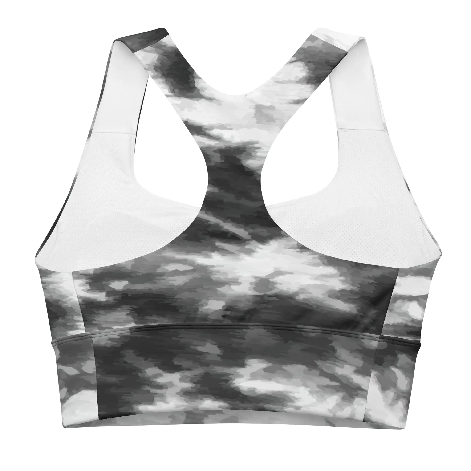 Black and White Tie Dye Fitness Top, lioness-love