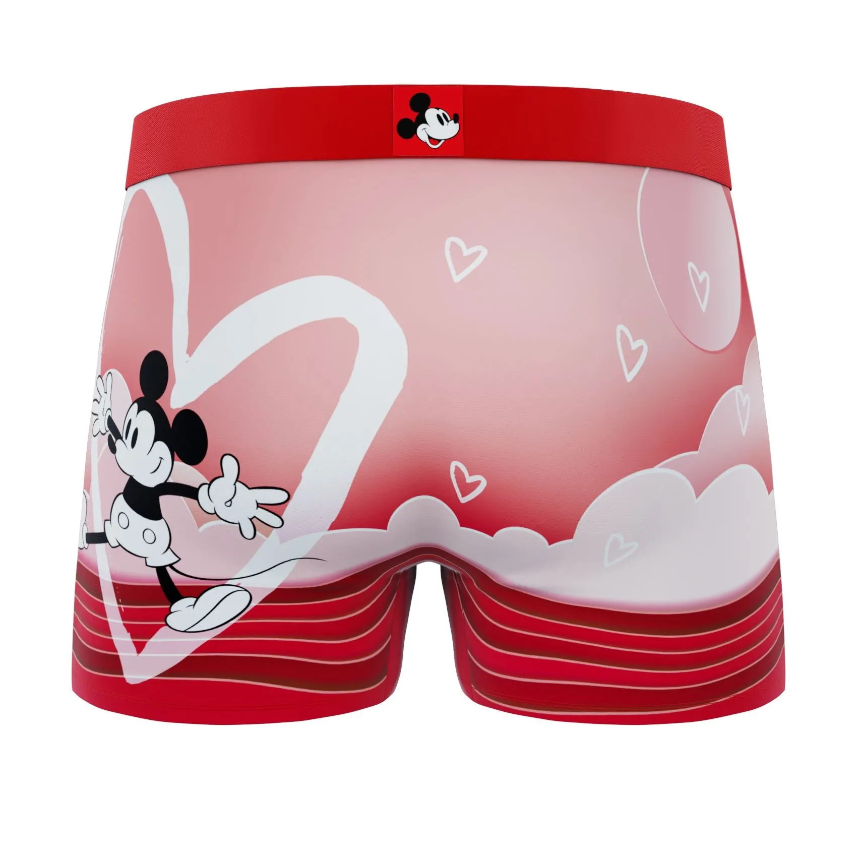 CRAZYBOXER Disney Mickey Love Men's Boxer Briefs