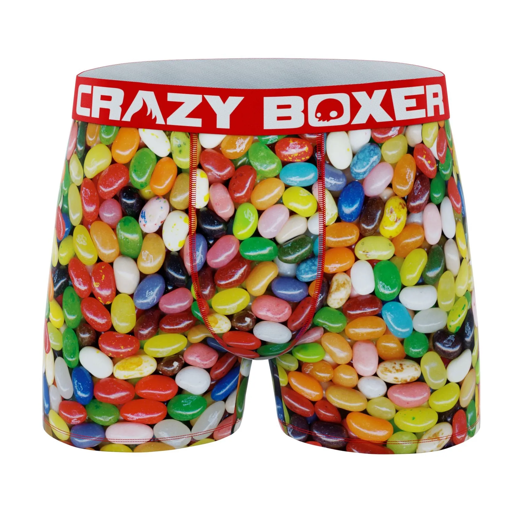 CRAZYBOXER Jelly Belly Beans Men's Boxer Briefs (Creative Packaging)