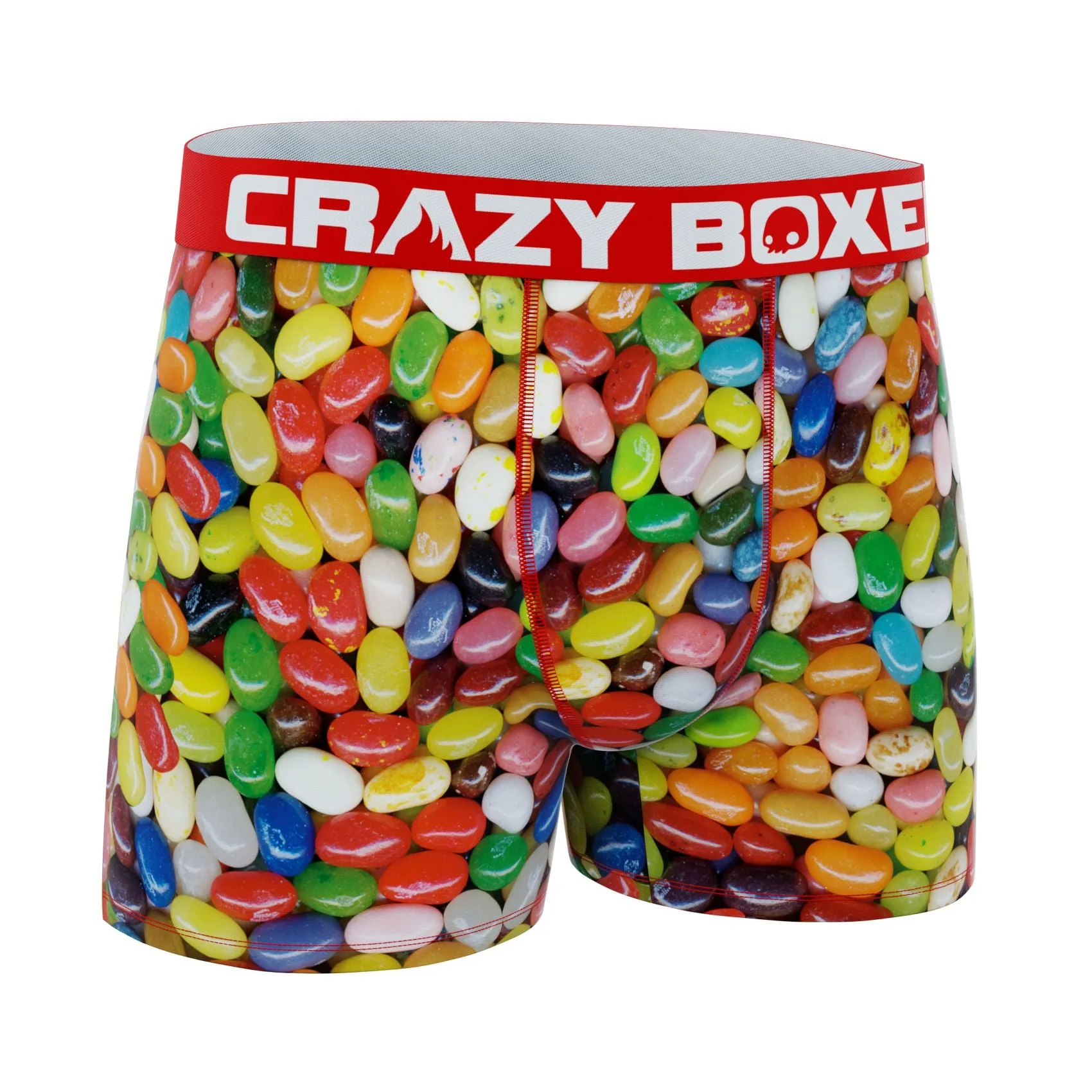 CRAZYBOXER Jelly Belly Beans Men's Boxer Briefs (Creative Packaging)