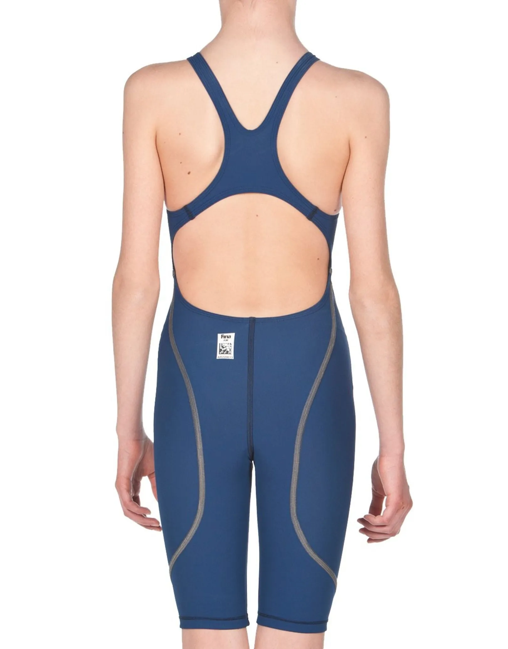Girls Powerskin ST 2 Full Body Short Leg - Navy