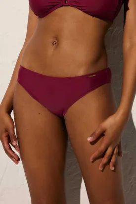 Plain Bikini Brief Maroon