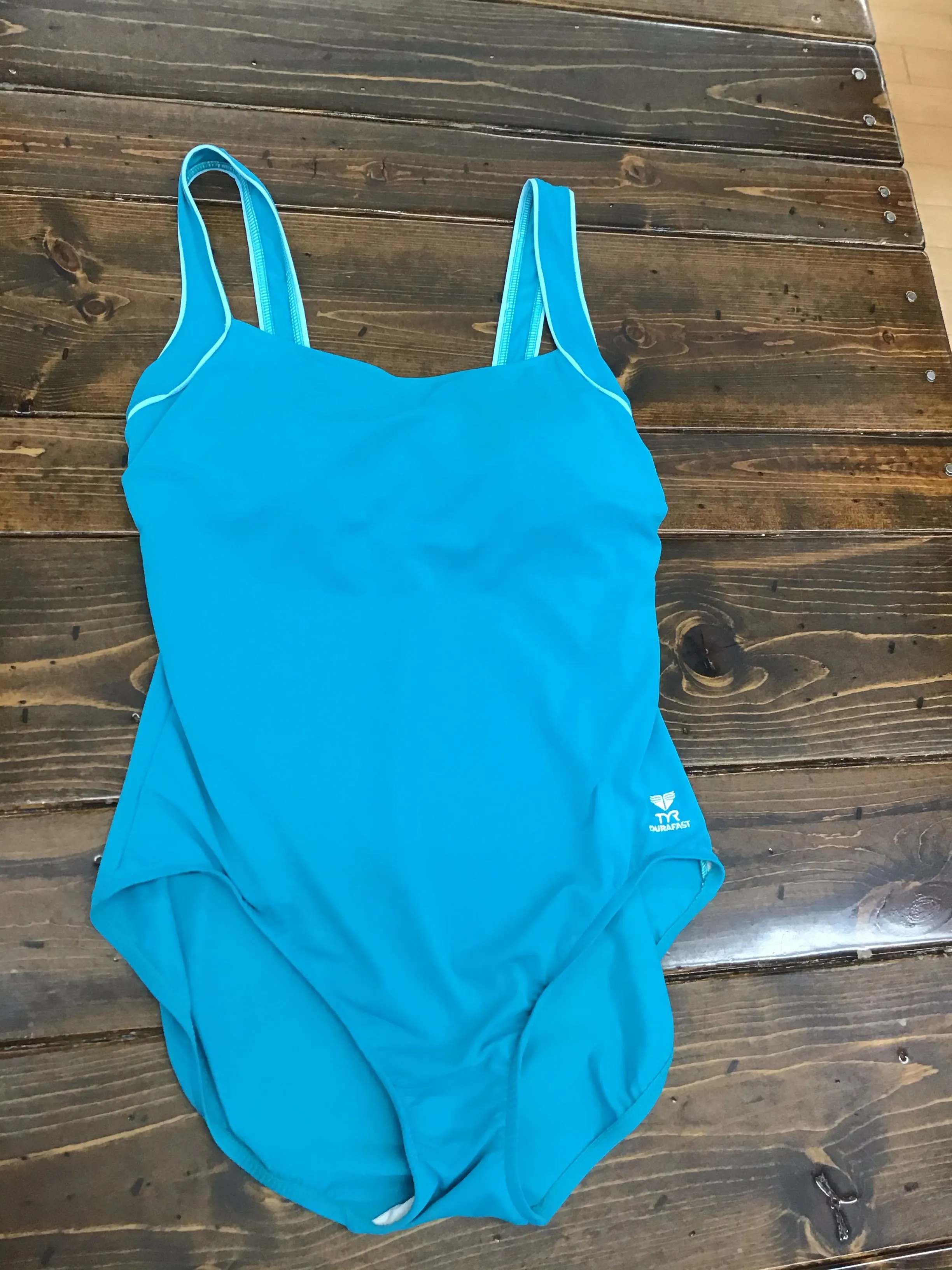 TYR Solid Square Neck Controlfit One-Piece