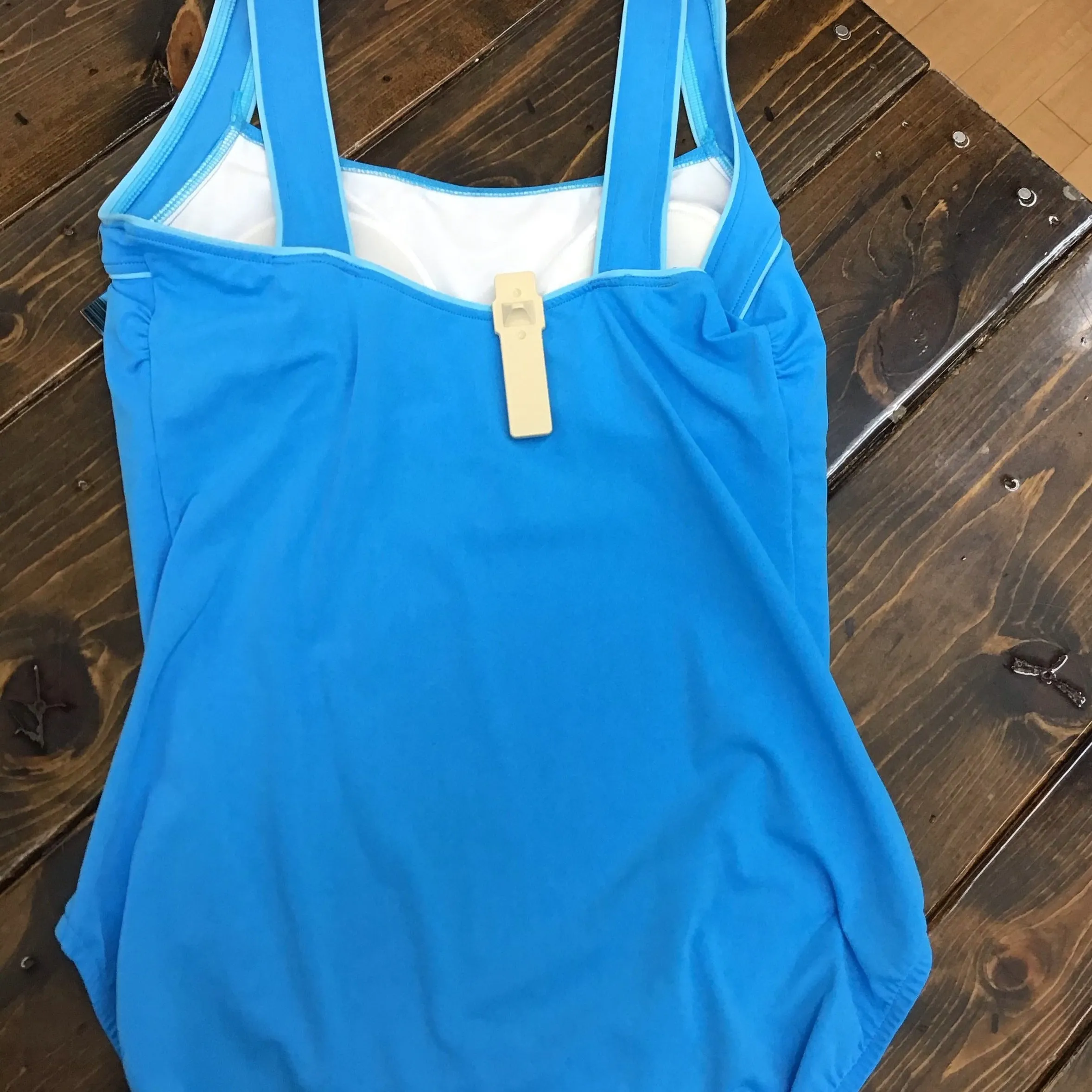TYR Solid Square Neck Controlfit One-Piece