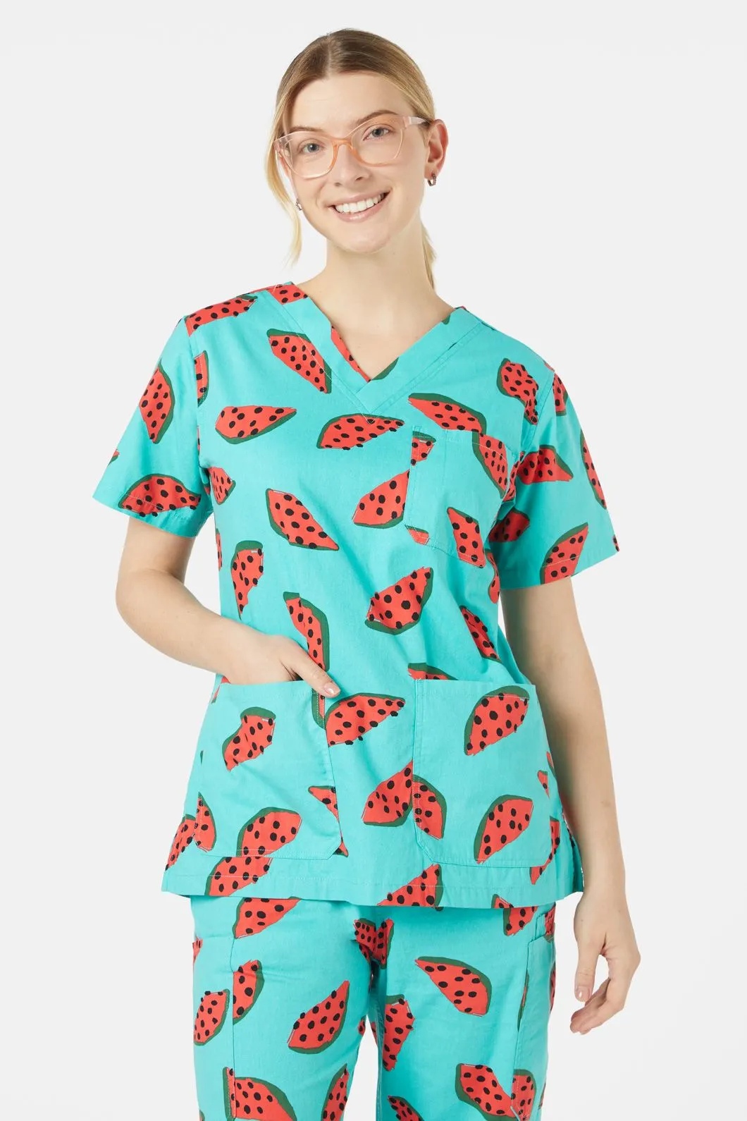 Watermelon Scrub Set