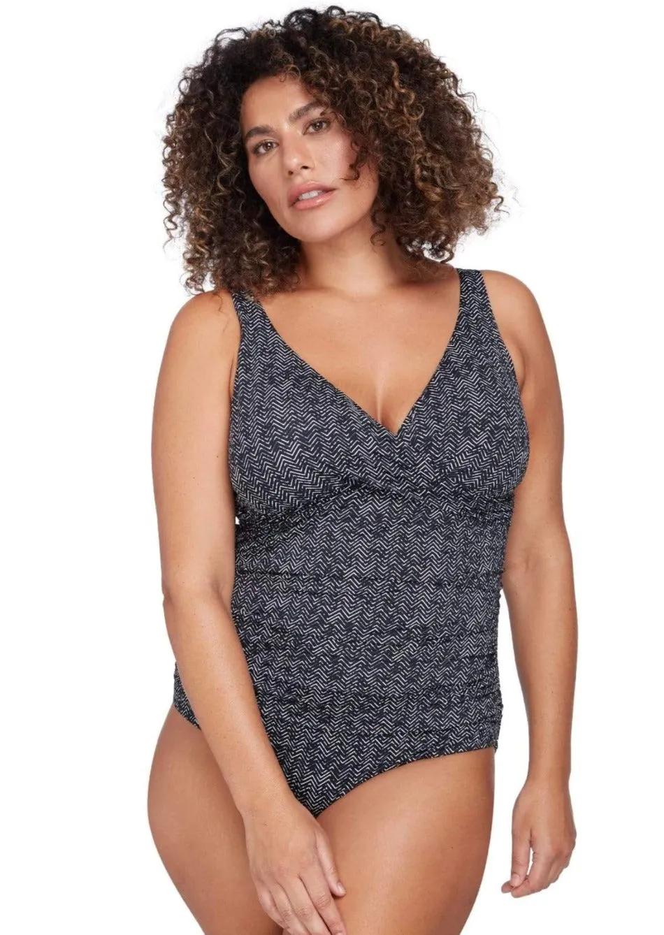 Zig Zag Delacroix One Piece Black